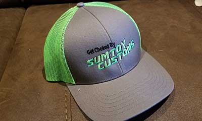 Cap - Grey/Neon Green